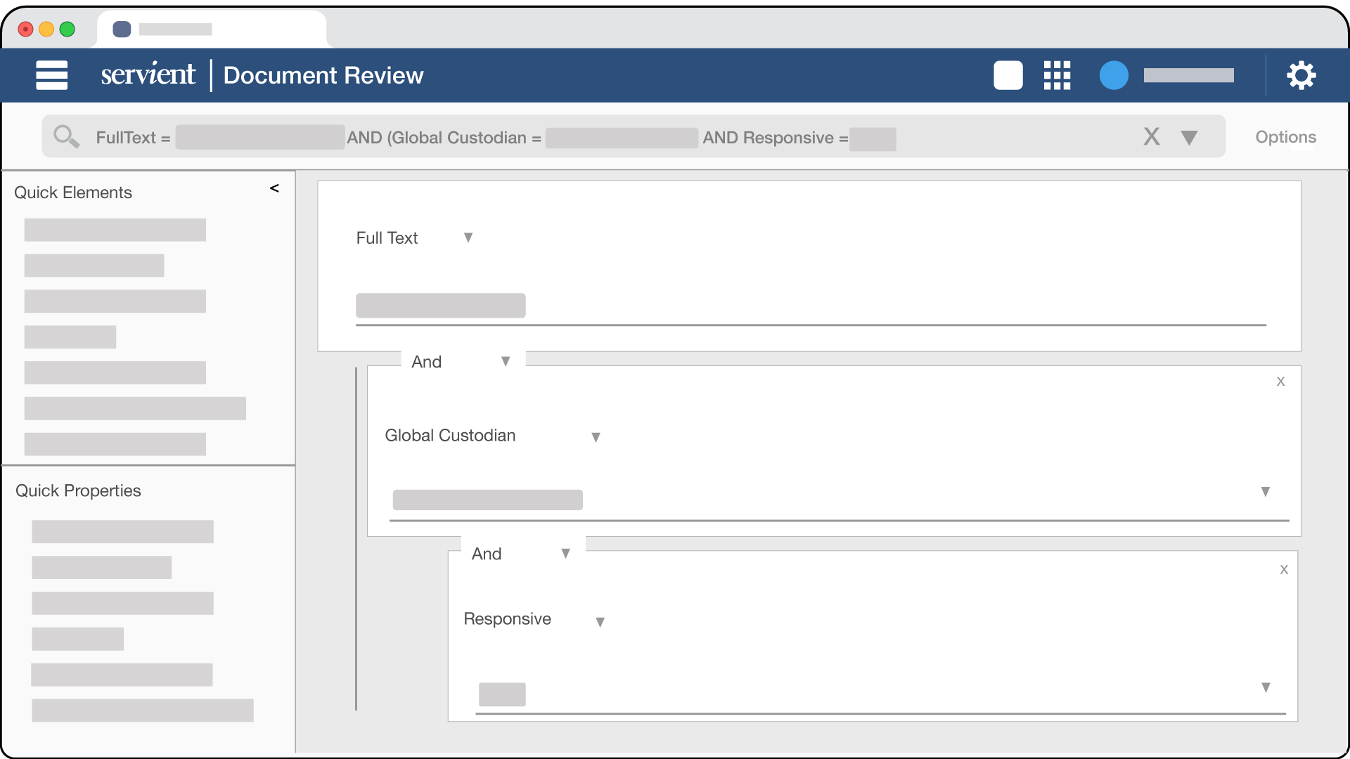 document review dashboard